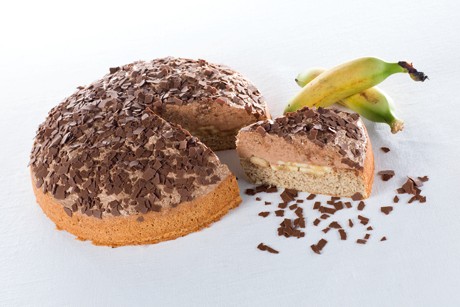 Schoko Bananen Kuppel