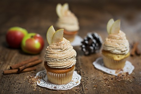 Bratapfel Cupcakes