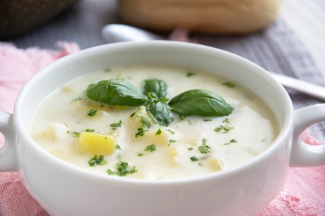 Kartoffel-Kürbis-Suppe