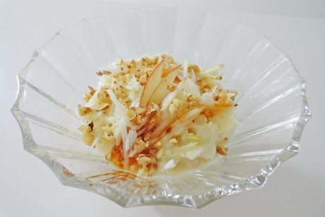 Kohlrabi-Apfel-Salat