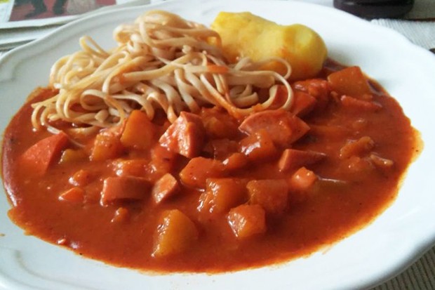 Kürbisgulasch
