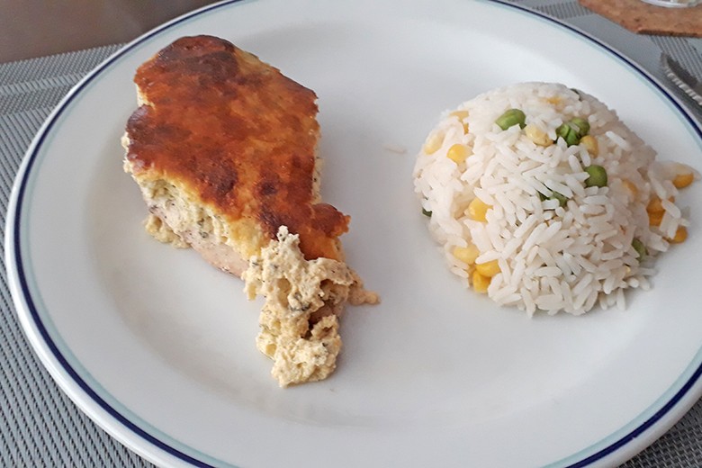 Hühnerfilets mit Käsekruste