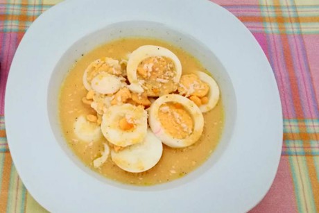 Eiersalat mit Kren