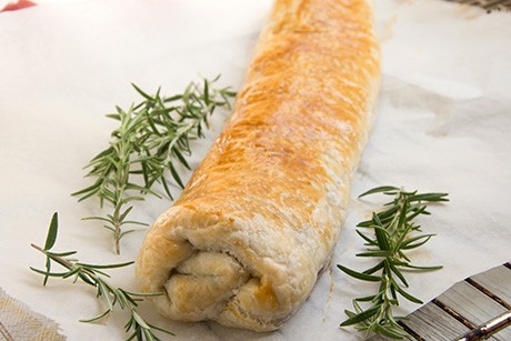 Käse-Gemüse-Strudel