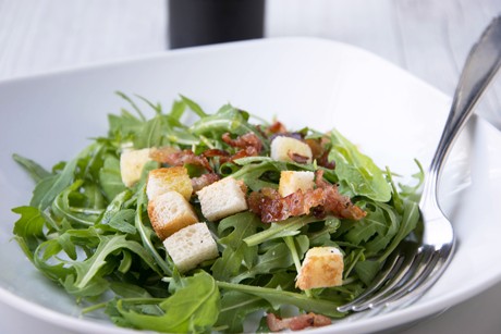 Rucola-Speck-Salat