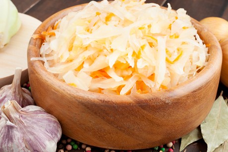 Kimchi - Chinakohl, Karotten und Apfel
