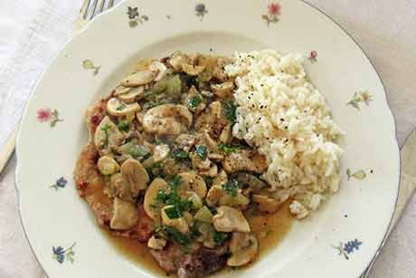Champignonschnitzel