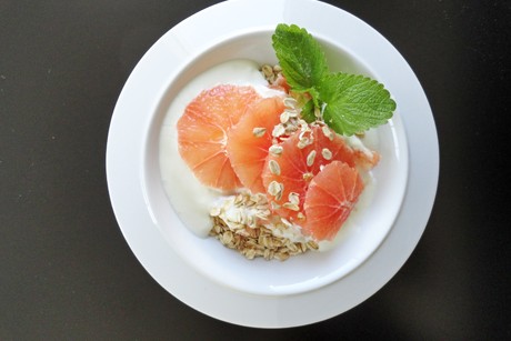 Grapefruit-Joghurt-Müsli