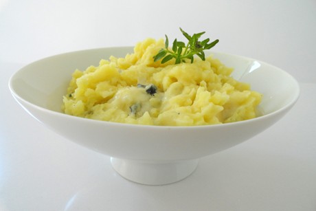 Erdäpfel-Gorgonzola-Püree