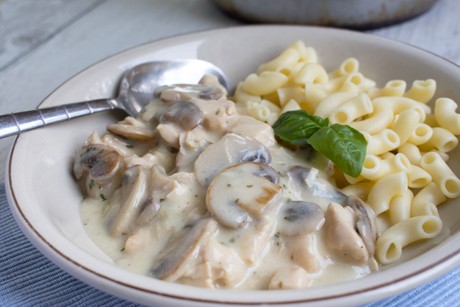 Champignon-Geschnetzeltes