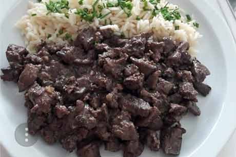 Geröstete Lammleber