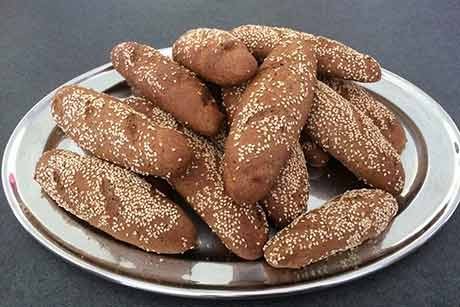 Kornspitz mit Sesam