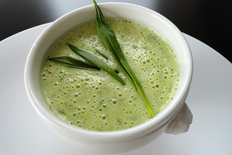 Feine Bärlauchsuppe