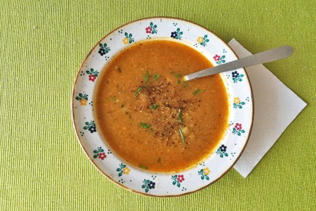 Pikante Kartoffelsuppe