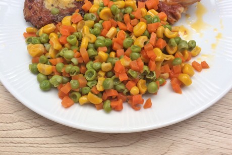 Rot-Gelb-Grün-Gemüse
