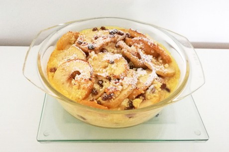 Apfel-Topfen-Auflauf