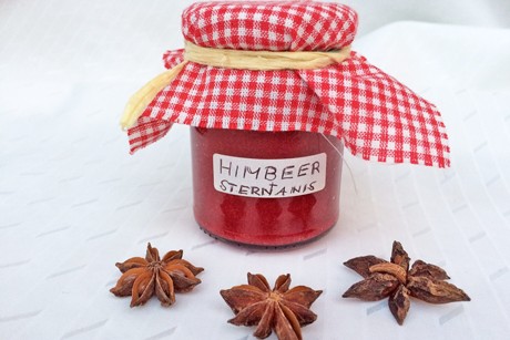 Himbeer-Sternanis-Konfitüre