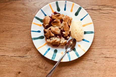 Beeren Crumble