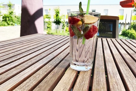 Erdbeer Minz Limonade
