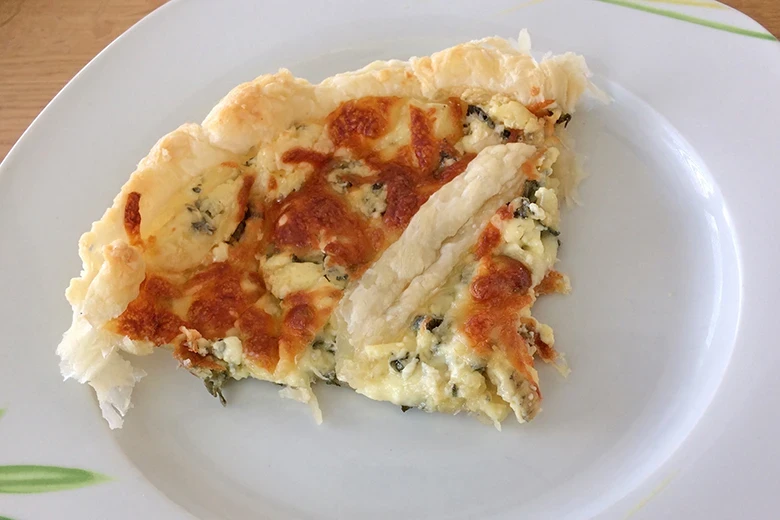 Käse-Tarte mit Salbei