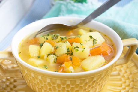 Kartoffel-Karottensuppe