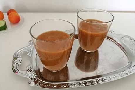 Smoothie mit Marillen