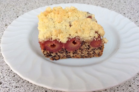 Kirschenkuchen mit Streusel