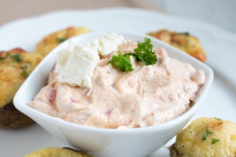 Scharfe Feta-Creme