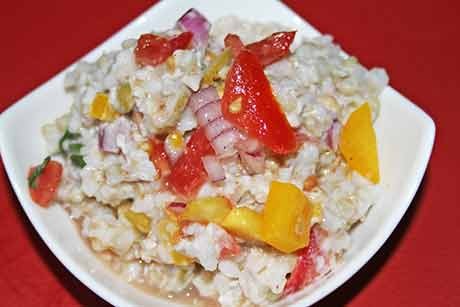 Sommerlicher Buchweizen - Salat
