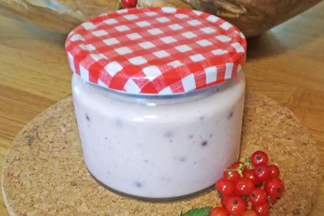Bananen-Ribisel-Joghurt