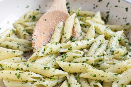 Penne mit Kerbel