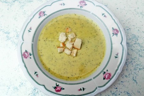 Zucchinicremesuppe