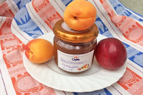 Nektarinen-Marillen-Marmelade