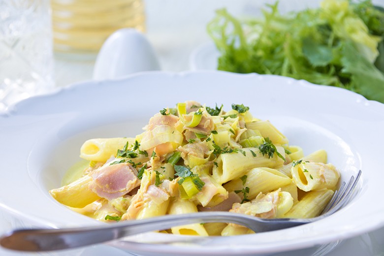 Nudelpfanne mit Curry