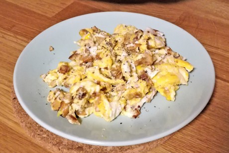 Eierspeise mit Eierschwammerl
