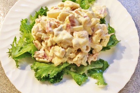 Reste-Nudelsalat
