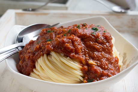 Feurige Pasta