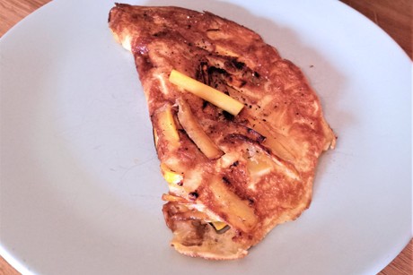 Zucchini-Omelette