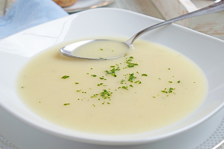 Apfel-Sellerie-Suppe
