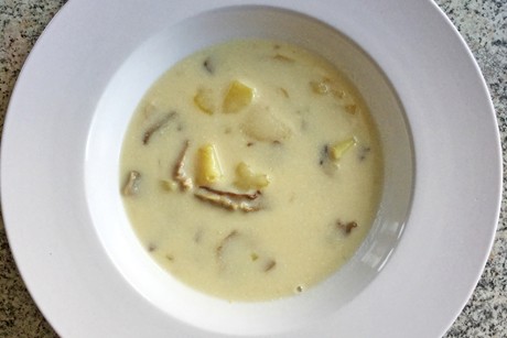 Pilzrahmsuppe