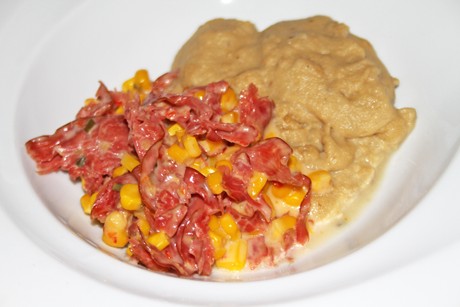 Schinken - Mais - Käse - Sauce