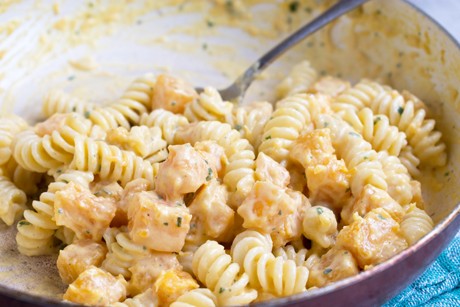 Herbstliche Kürbis-Pasta