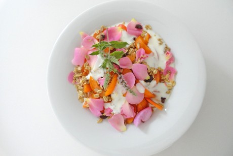 Marillen-Blüten-Müsli