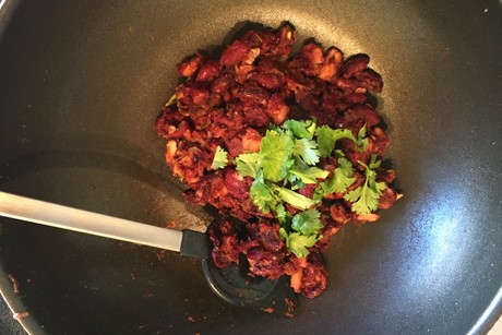 Bohnenmus mit Tomatenmark