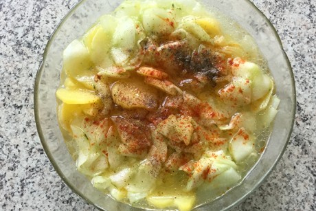 Gurken-Kartoffelsalat