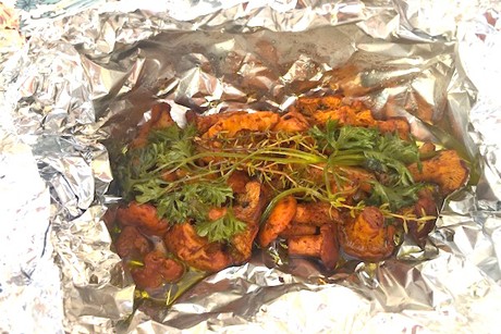 Würzige Eierschwammerl-Pakete vom Grill