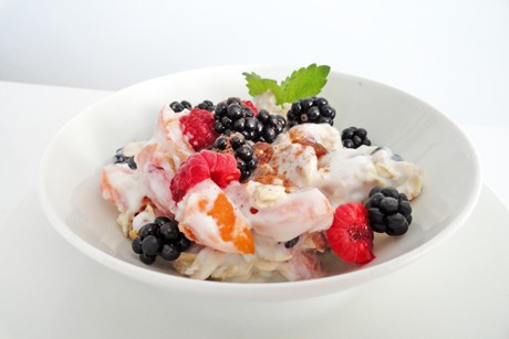 Marillen-Brombeer-Müsli