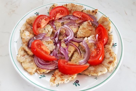 Gebratene Essigknödel