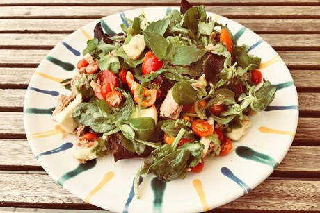Thunfisch-Mozzarella-Salat