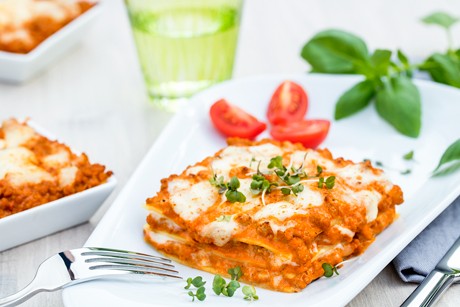 Lasagne mit Brunch Tomate & Ricotta